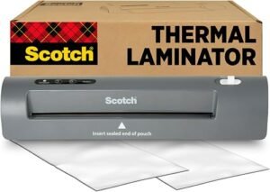 Scotch Thermal Laminator, 2 Roller System for a Professional Finish, Use for Home, Office or School, Suitable for use wi