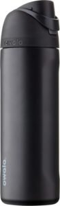 Owala FreeSip Stainless Steel Water Bottle 24 oz Very, Very Dark
